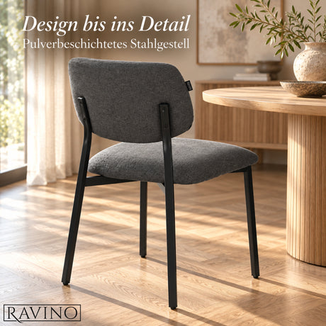 RAVINO A21 Esszimmerstuhl – Stoffbezug