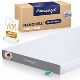 Arensberger LINA Gelschaum Matratze – 11 cm NANOCELL® Gel-Schaum – H3 Härtegrad