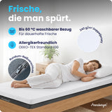 Arensberger SARA  Gelschaum Matratze – 16 cm NANOCELL Gel-Schaum – H3 Härtegrad