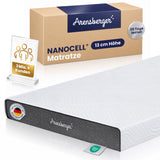 Arensberger ANNA  Gelschaum Matratze – 13 cm NANOCELL® Gel-Schaum – H3 Härtegrad