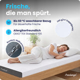 Arensberger ANNA  Gelschaum Matratze – 13 cm NANOCELL® Gel-Schaum – H3 Härtegrad