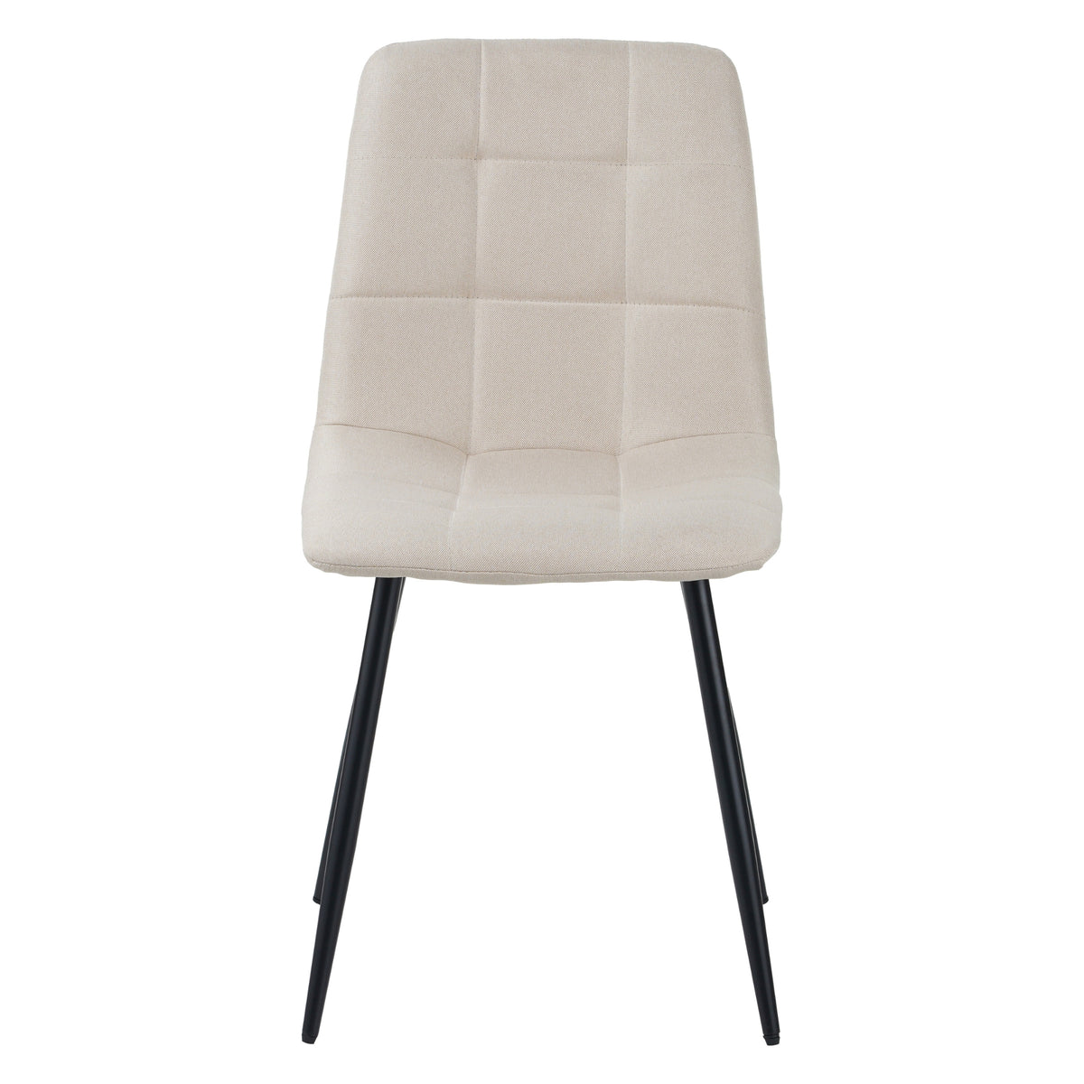 ALBATROS Designer Esszimmerstuhl BORA | 4er Set | Schwarz, Grau, Beige | Stoff Bezug