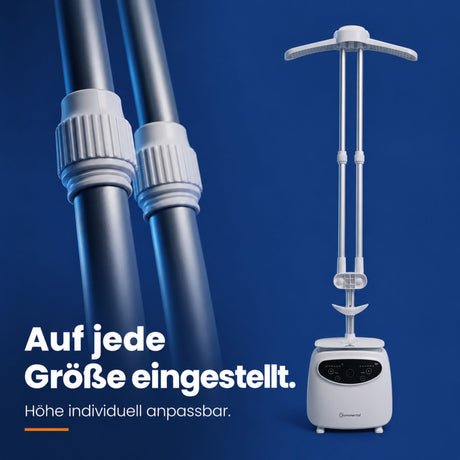 Bügelpuppe Gentleman Hemdenbügler & Bügelmaschine für Hemden, Blusen, T-Shirts, Hosen