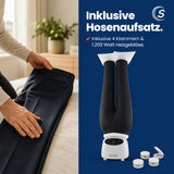 Bügelpuppe Gentleman Hemdenbügler & Bügelmaschine für Hemden, Blusen, T-Shirts, Hosen
