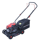 Rasenmäher Benzin BR390 – 4,0PS (2,9kW) 127ccm, 39cm Schnittbreite, Schnitthöhenverstellung, kompakt, 35L Fangkorb