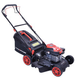 Rasenmäher Benzin mit Antrieb BR460 – 5,4PS (4,0kW) 170ccm mit Antrieb, 46cm Schnittbreite, Mulchen, Schnitthöhenverstellung, Easy Clean Anschluss, Große Räder, 60L Korb