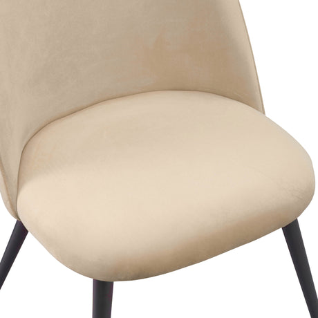ALBATROS Designer Esszimmerstuhl CAPO | 4er Set | Schwarz, Braun, Grau, Beige, Türkis, Blau, Pink | Samt Bezug