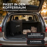 Albatros Bollerwagen klappbar 120L mit Flaschenöffner & Getränkehalter