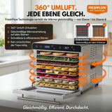 Sommertal Dörrautomat Silence 700 XXL inkl. 8 Edelstahl Dörrgitter