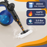 Dampfreiniger Handgerät SC350  Kompakter Hand-Dampfreiniger für Polstermöbel, Fliesen, Böden