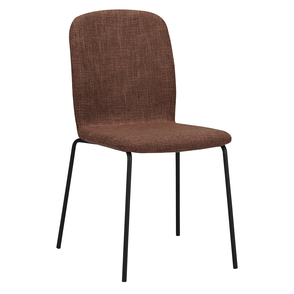 RAVINO Designer Stapelstühle 4er Set ENNA  / S10 mit Stoffbezug, Konferenzstühle Besucherstühle