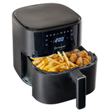 Sommertal Heißluftfritteuse HF570 – 5,7L XL Airfryer - Touchscreen, 8 Programme, 1700 Watt, TÜV Rheinland GS geprüft
