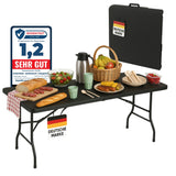 Buffettisch Klapptisch, robuste Konstruktion klappbar