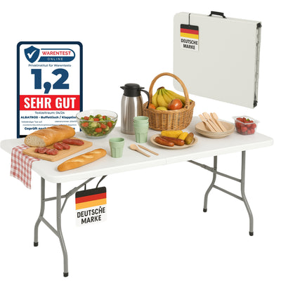 Buffettisch Klapptisch, robuste Konstruktion klappbar
