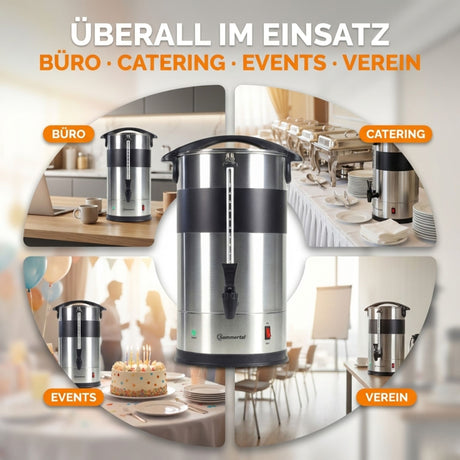 Sommertal Gastro Kaffeemaschine 15L / 100 Tassen