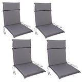 Gartenstuhl Sitzauflage 2er/4er Set 99x45cm, Gartenstuhlauflagen