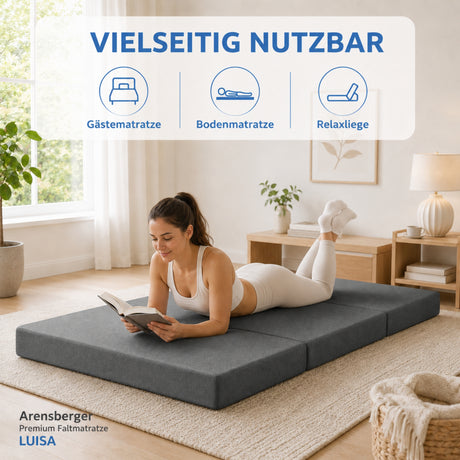 Arensberger Premium Faltmatratze LUISA