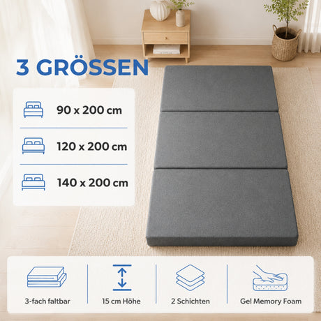 Arensberger Premium Faltmatratze LUISA