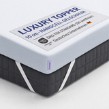 Arensberger Matratzen Topper LUXURY, 10cm hoch Gelschaum und Memory Gel Foam Matratzentopper,