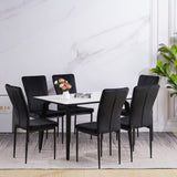 ALBATROS Designer Esszimmerstuhl MODENA | 4er/6er Set | Schwarz, Grau, Braun| Samt Bezug