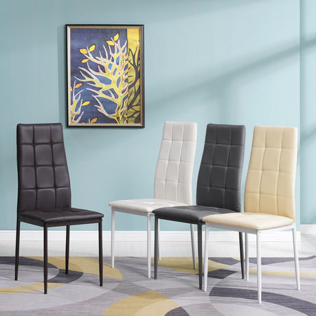 ALBATROS Designer Esszimmerstuhl RIMINI| 4er/6er Set | Schwarz, Grau, Beige, Braun, Rot, Weiß | Kunstleder Bezug
ALBATROS Esszimmer Designerstuhl RIMINI | 4er/6er Set | Schwarz, Grau, Beige, Braun, Rot, Weiß | Kunstleder Bezug
