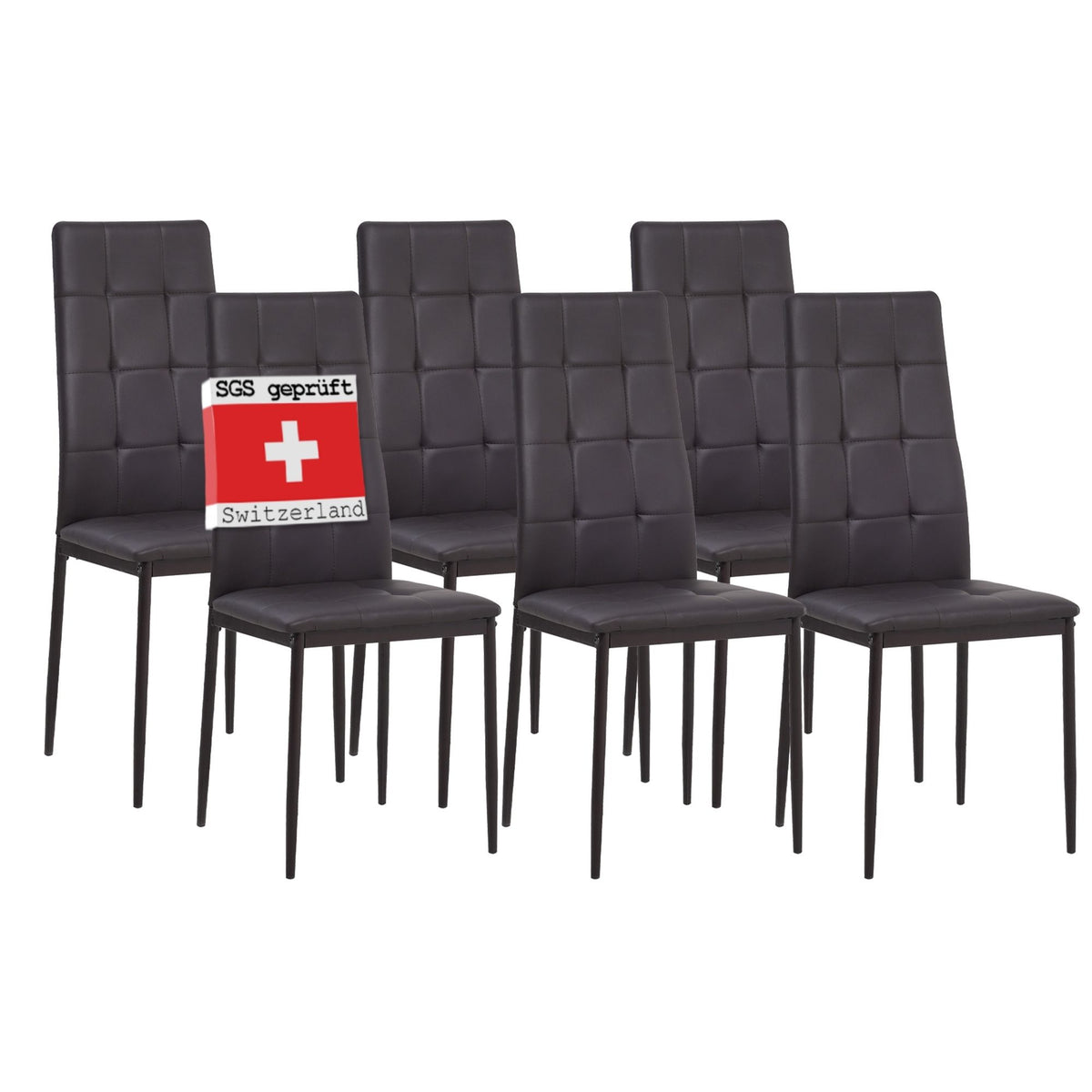 ALBATROS Designer Esszimmerstuhl RIMINI| 4er/6er Set | Schwarz, Grau, Beige, Braun, Rot, Weiß | Kunstleder Bezug
ALBATROS Esszimmer Designerstuhl RIMINI | 4er/6er Set | Schwarz, Grau, Beige, Braun, Rot, Weiß | Kunstleder Bezug