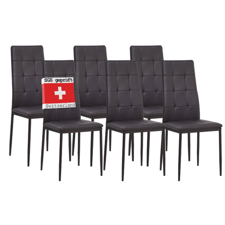 ALBATROS Designer Esszimmerstuhl RIMINI| 4er/6er Set | Schwarz, Grau, Beige, Braun, Rot, Weiß | Kunstleder Bezug
ALBATROS Esszimmer Designerstuhl RIMINI | 4er/6er Set | Schwarz, Grau, Beige, Braun, Rot, Weiß | Kunstleder Bezug