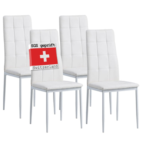ALBATROS Designer Esszimmerstuhl RIMINI| 4er/6er Set | Schwarz, Grau, Beige, Braun, Rot, Weiß | Kunstleder Bezug
ALBATROS Esszimmer Designerstuhl RIMINI | 4er/6er Set | Schwarz, Grau, Beige, Braun, Rot, Weiß | Kunstleder Bezug