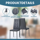 ALBATROS Designer Esszimmerstuhl RIMINI| 4er/6er Set | Schwarz, Grau, Beige, Braun, Rot, Weiß | Kunstleder Bezug
ALBATROS Esszimmer Designerstuhl RIMINI | 4er/6er Set | Schwarz, Grau, Beige, Braun, Rot, Weiß | Kunstleder Bezug