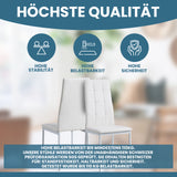 ALBATROS Designer Esszimmerstuhl RIMINI| 4er/6er Set | Schwarz, Grau, Beige, Braun, Rot, Weiß | Kunstleder Bezug
ALBATROS Esszimmer Designerstuhl RIMINI | 4er/6er Set | Schwarz, Grau, Beige, Braun, Rot, Weiß | Kunstleder Bezug
