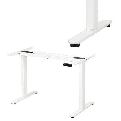 höhenverstellbares Schreibtischgestell LIFT S5 schwarz/weiß/silber, elektrisch
