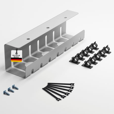 Kabelkanal Schreibtisch Komplettset - verschiedene Sets