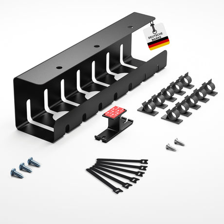 Kabelkanal Schreibtisch Komplettset - verschiedene Sets