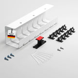 Kabelkanal Schreibtisch Komplettset - verschiedene Sets
