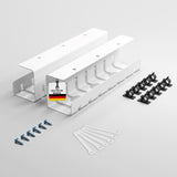 Kabelkanal Schreibtisch Komplettset - verschiedene Sets