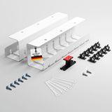 Kabelkanal Schreibtisch Komplettset - verschiedene Sets