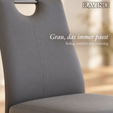 Albatros SALERNO Esszimmerstuhl – Kunstlederbezug
