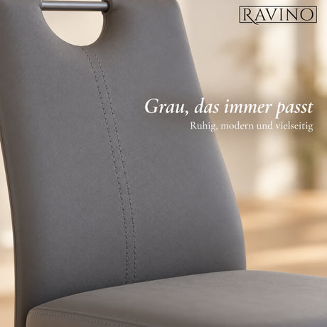Albatros SALERNO Esszimmerstuhl – Kunstlederbezug