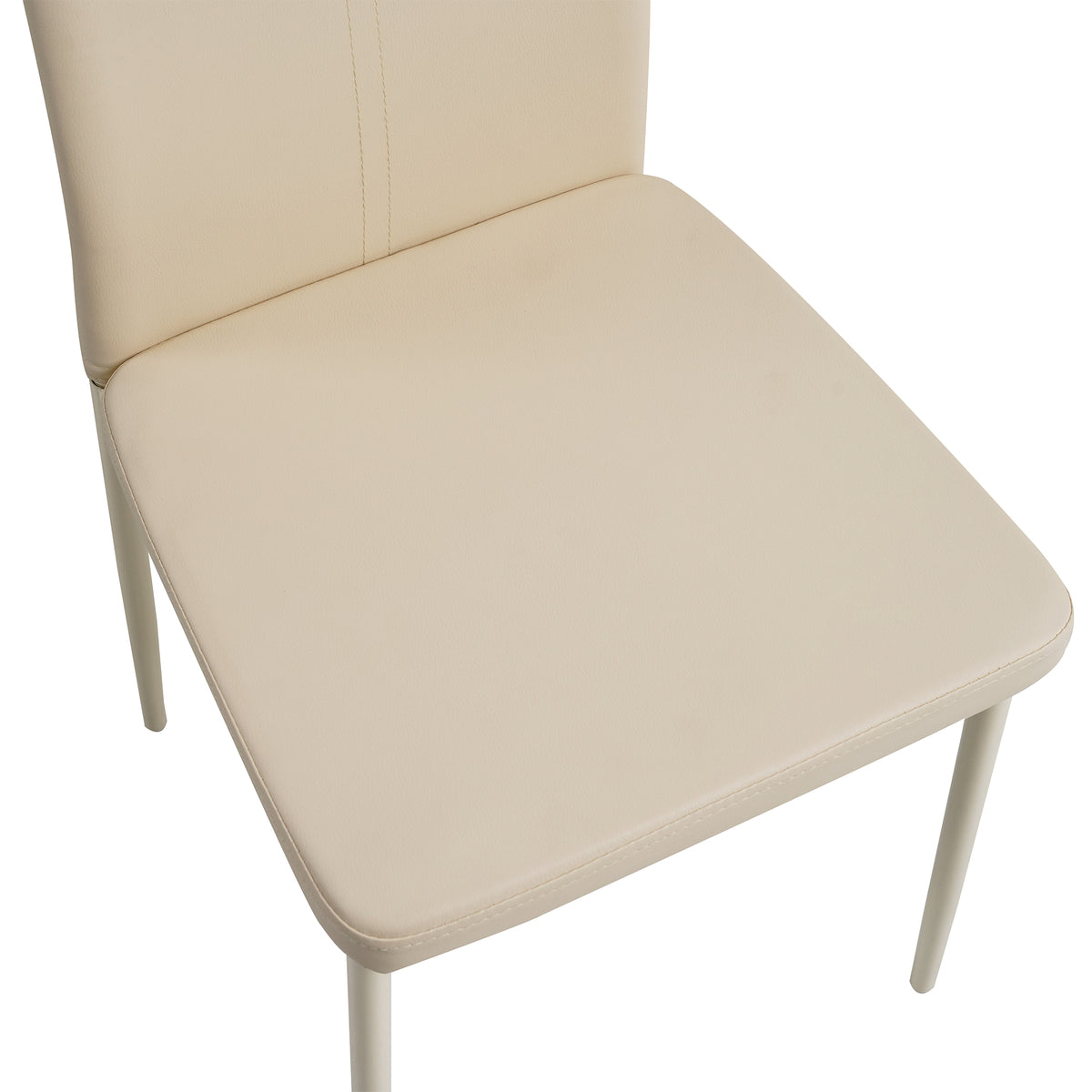 ALBATROS Designer Esszimmerstuhl SALERNO | 4er/6er Set | Schwarz, Grau, Beige, Braun, Rot, Weiß | Kunstleder Bezug