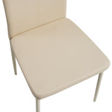 ALBATROS Designer Esszimmerstuhl SALERNO | 4er/6er Set | Schwarz, Grau, Beige, Braun, Rot, Weiß | Kunstleder Bezug