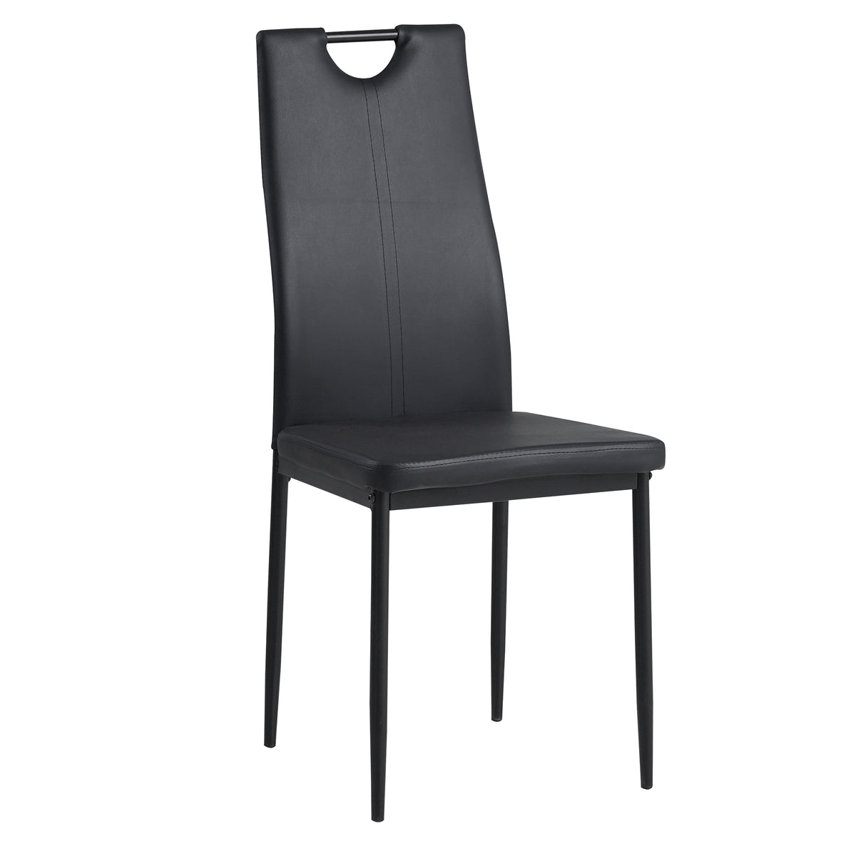 ALBATROS Designer Esszimmerstuhl SALERNO | 4er/6er Set | Schwarz, Grau, Beige, Braun, Rot, Weiß | Kunstleder Bezug