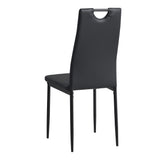 ALBATROS Designer Esszimmerstuhl SALERNO | 4er/6er Set | Schwarz, Grau, Beige, Braun, Rot, Weiß | Kunstleder Bezug