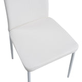 ALBATROS Designer Esszimmerstuhl SALERNO | 4er/6er Set | Schwarz, Grau, Beige, Braun, Rot, Weiß | Kunstleder Bezug