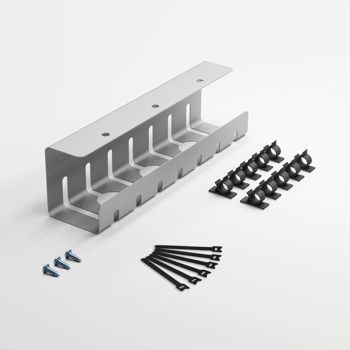 Kabelkanal Schreibtisch Komplettset - verschiedene Sets