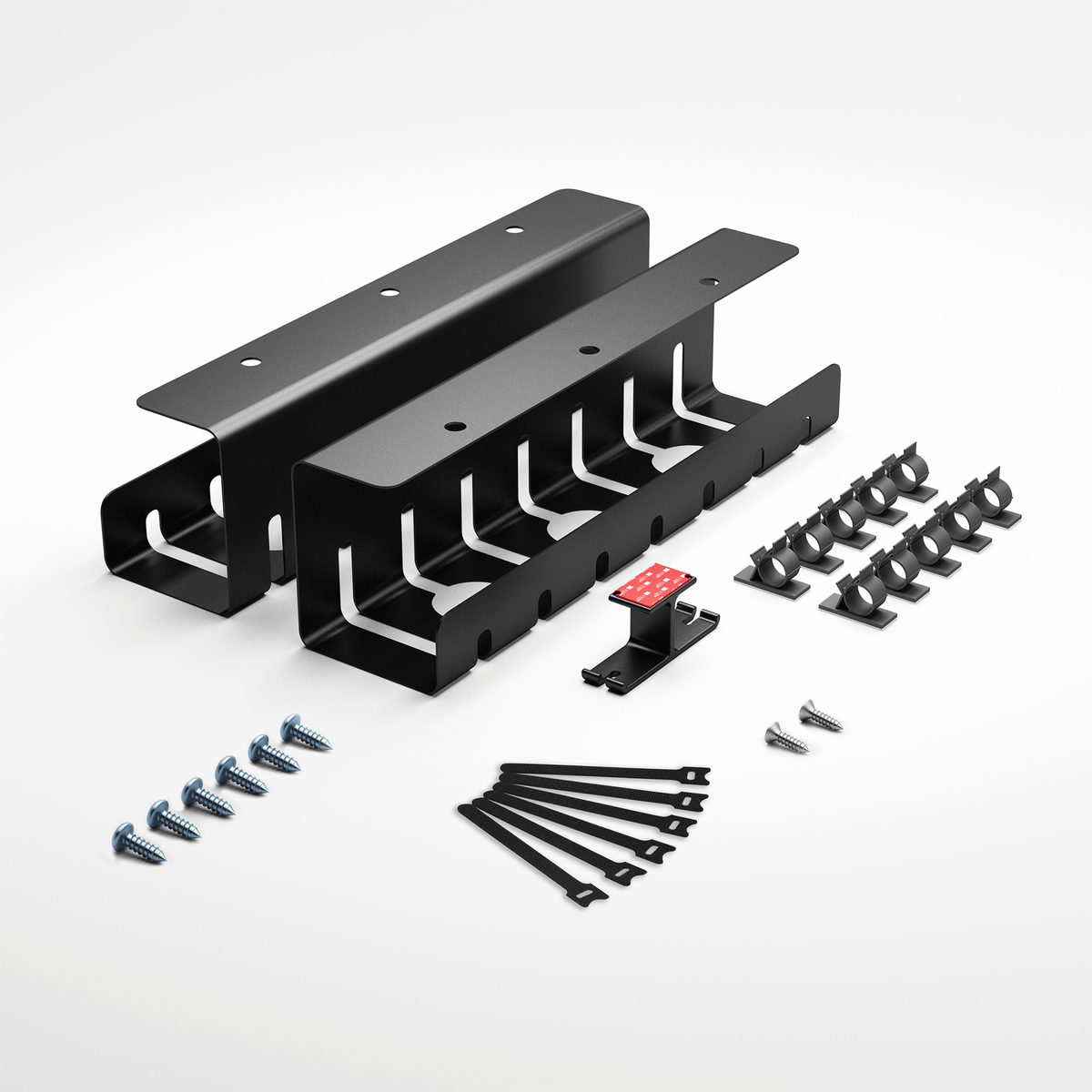 Kabelkanal Schreibtisch Komplettset - verschiedene Sets