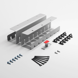 Kabelkanal Schreibtisch Komplettset - verschiedene Sets