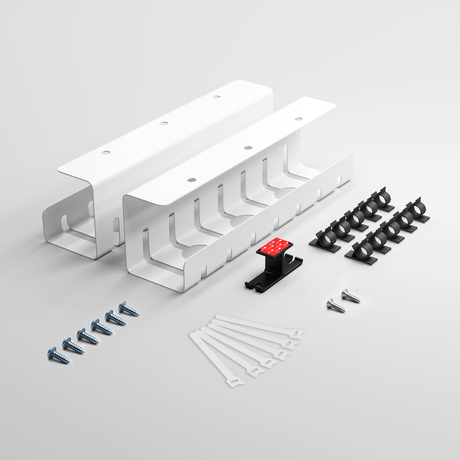Kabelkanal Schreibtisch Komplettset - verschiedene Sets