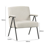 Albatros Designer Vintage Sessel Stanford, hochwertiger Cord Stoff Bezug