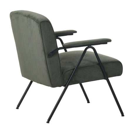 Albatros Designer Vintage Sessel Stanford, hochwertiger Cord Stoff Bezug