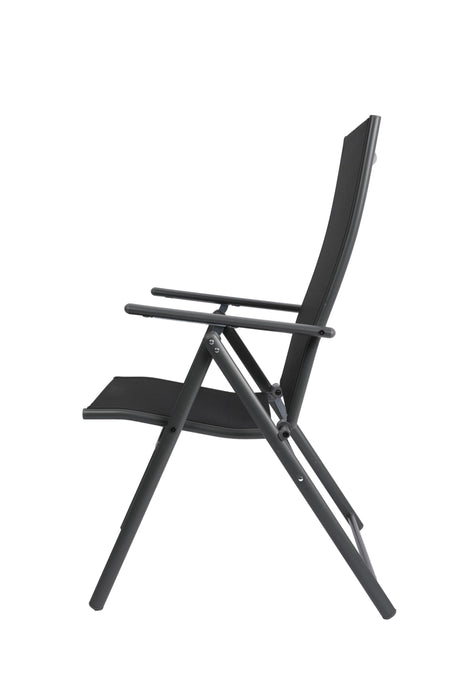 Gartenstuhl Aruba, Klappbar mit robustem Metallgestell